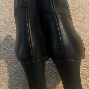 Stuart Weitzman Classic Black Leather Boots